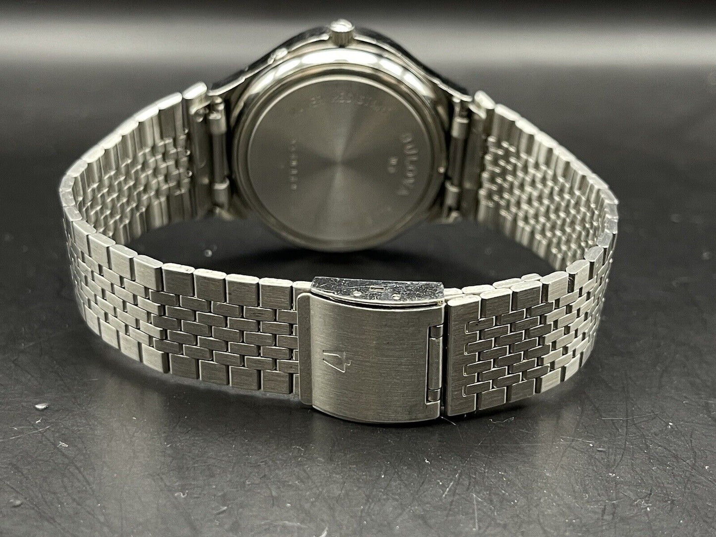 Vintage Bulova Quartz Gents Watch, Gift Watch, Genuine, Swiss Made