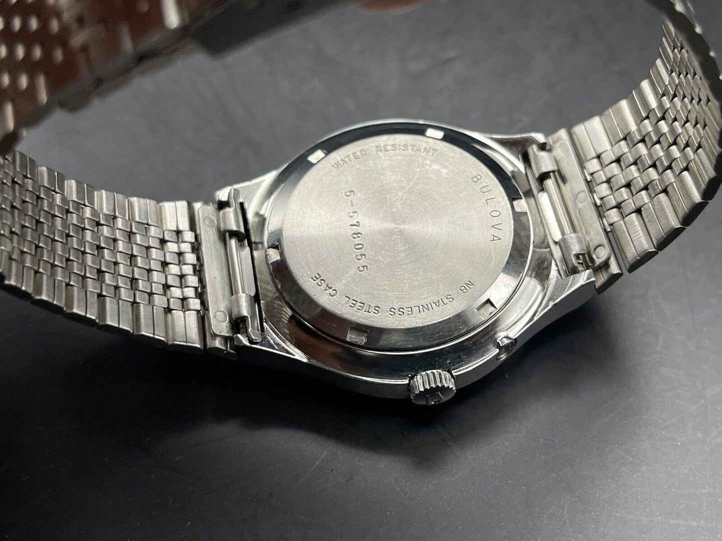 Vintage Bulova Quartz Gents Watch, Gift Watch, Genuine, Swiss Made