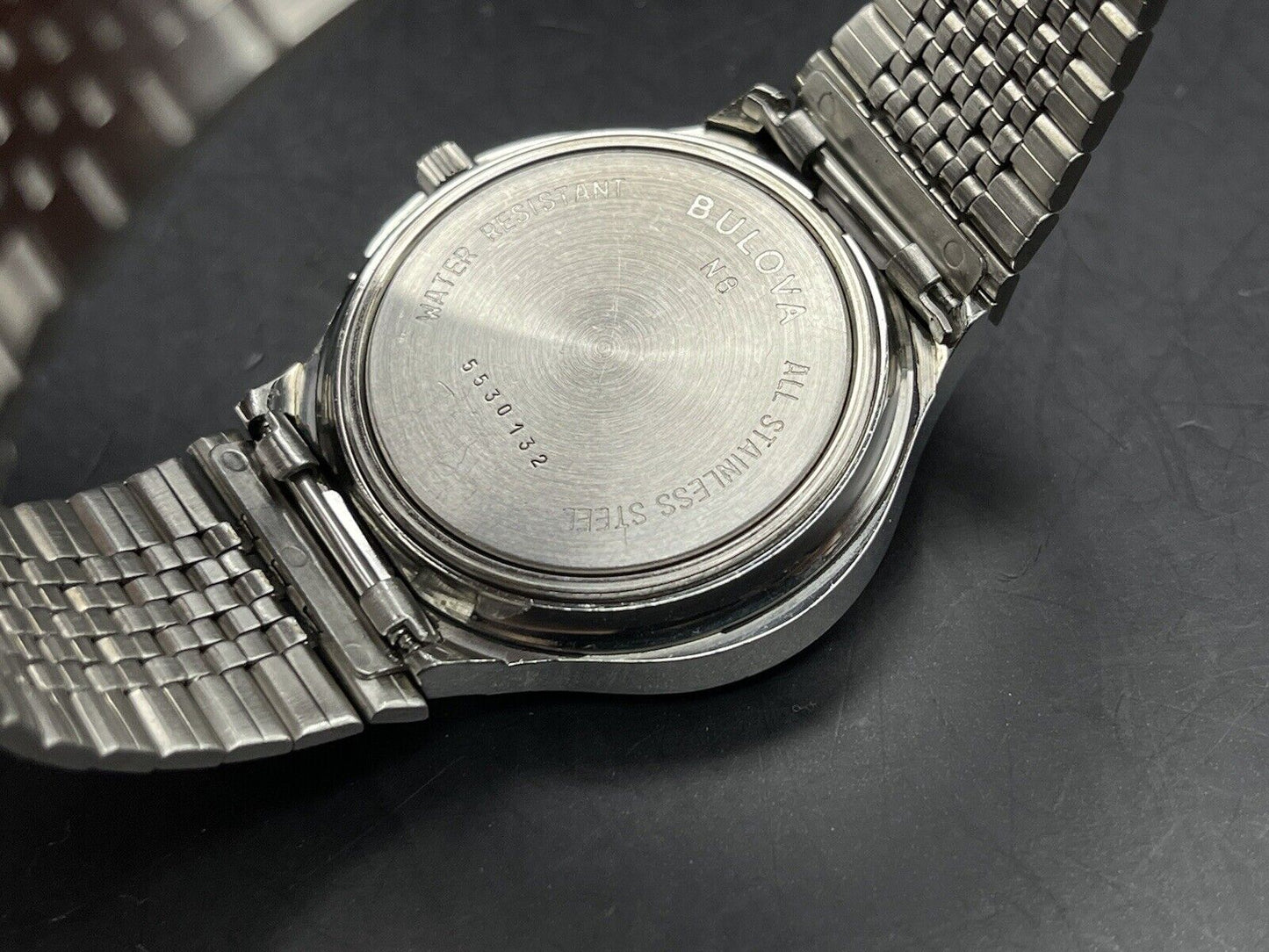 Vintage Bulova Quartz Gents Watch, Gift Watch, Genuine, Swiss Made