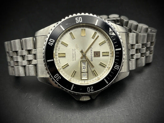 Vintage Candino Diver Sports Automatic Gents Watch, 40mm, Swiss Made