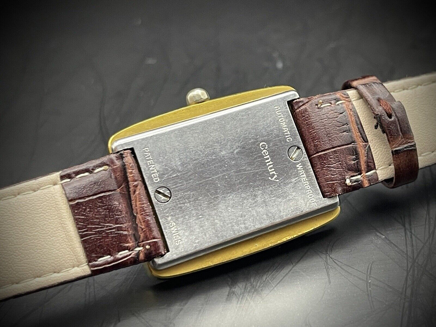 Vintage Century Diahard 27x35mm Automatic Mens Watch, Swiss Made