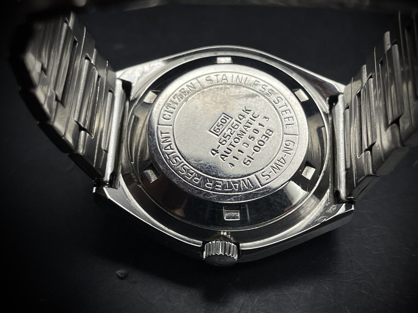 Vintage Citizen 21 Jewels 6501 Automatic Rare Blue Dial Mens Watch, Japan Made - Grab A Watch Co