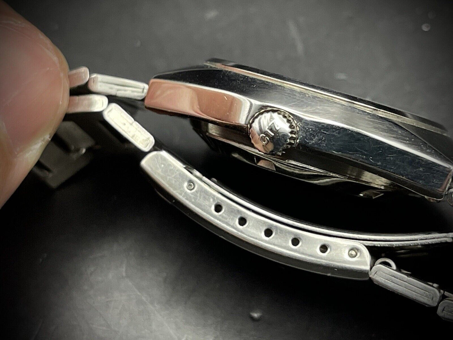 Vintage Citizen 21 Jewels 6501 Automatic Rare Blue Dial Mens Watch, Japan Made - Grab A Watch Co