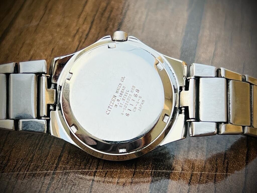 Vintage Citizen Automatic 21 Jewels WR100 Radium dial 611168 Japan 38mm