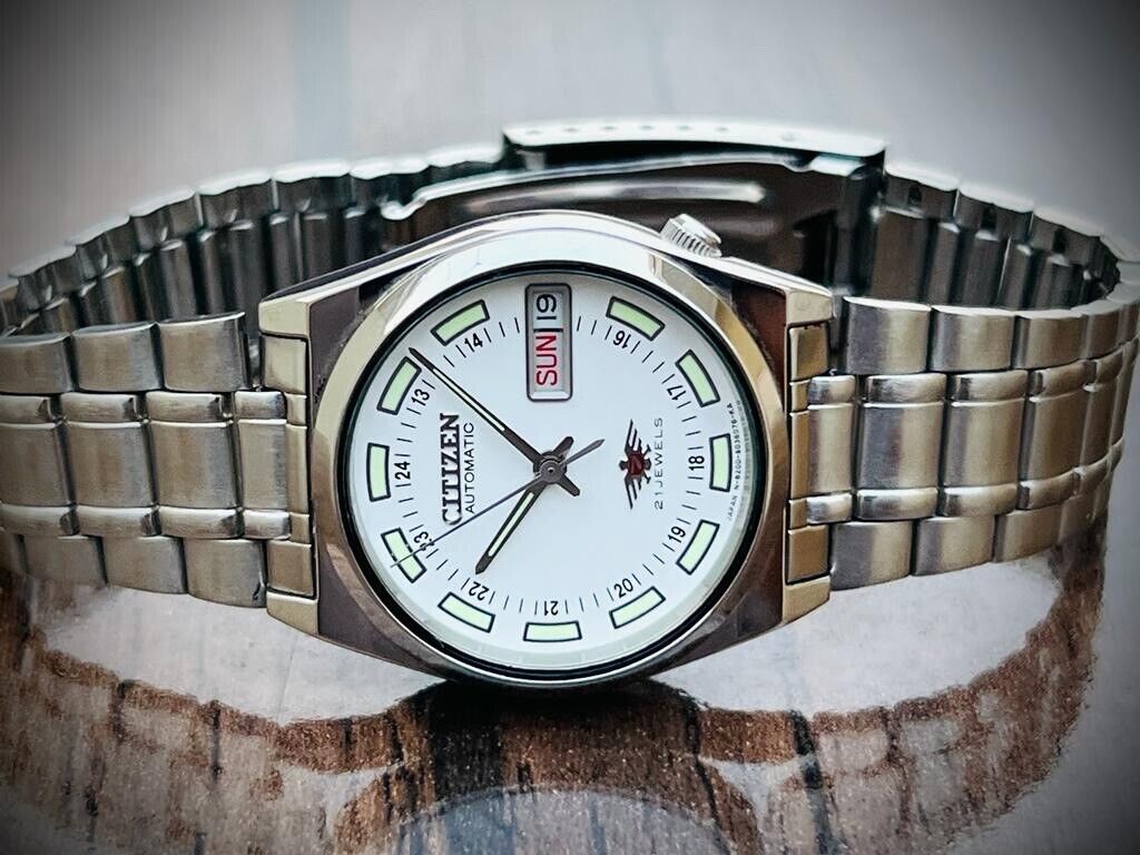 Vintage Citizen Automatic Rare Dial 32mm Mens Watch, Japan Made - Grab A Watch Co