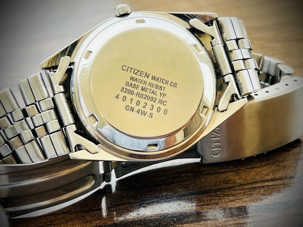Vintage Citizen Black Dial Jubilee 35mm Automatic Gents Watch, Japan - Grab A Watch Co