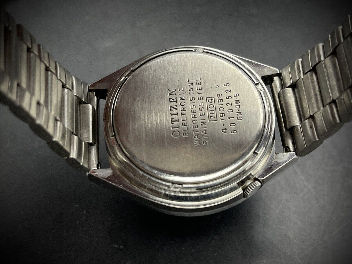 Vintage Citizen Electronic Cosmotron 7804 Gents Watch, Japan made