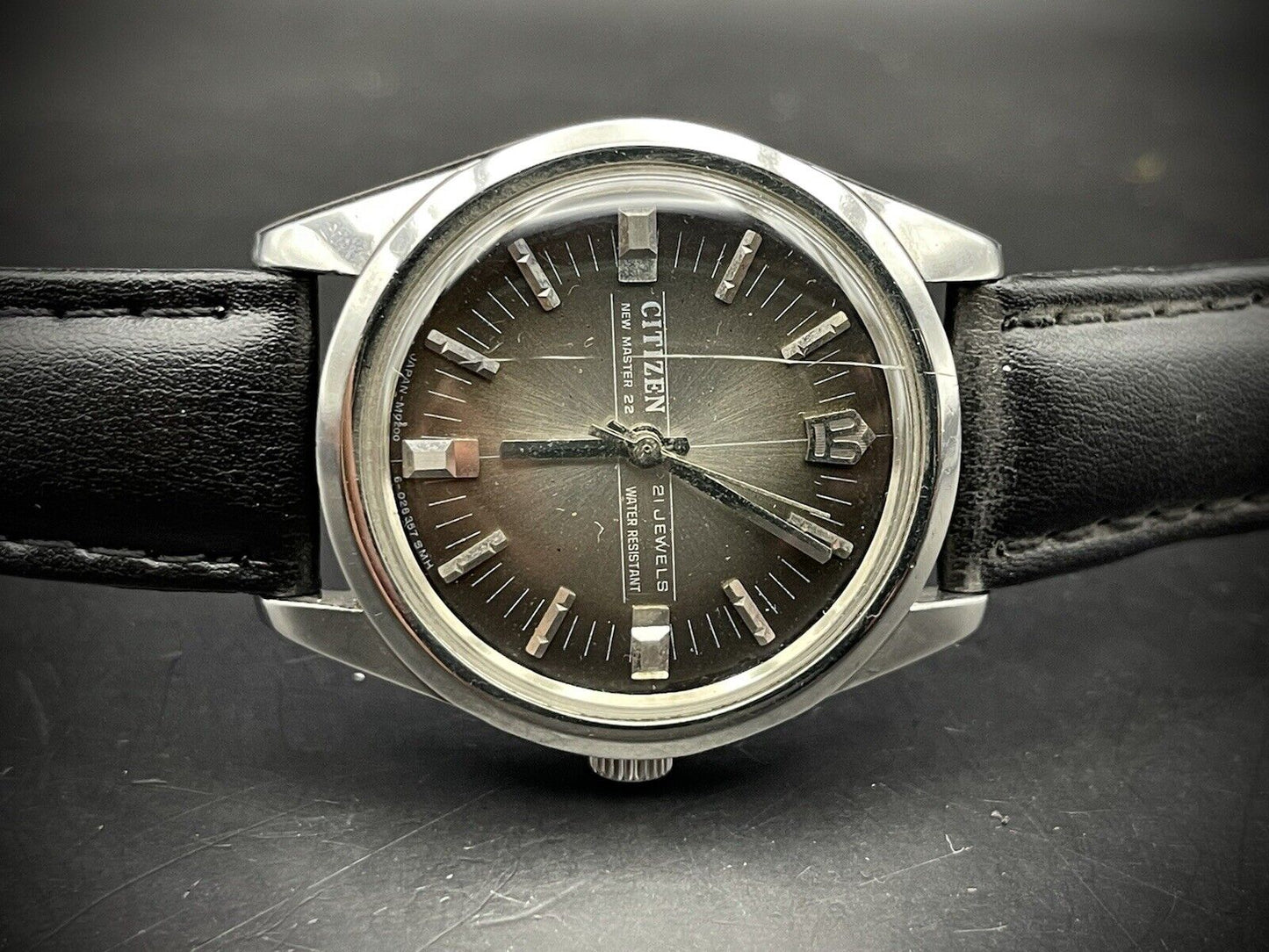 Vintage Citizen New Master 22 Automatic 35mm Gents Watch, Japan made - Grab A Watch Co