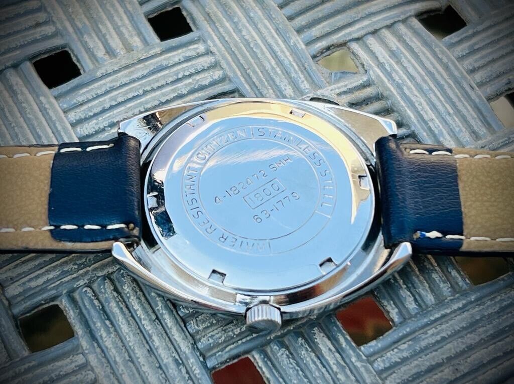 Vintage Citizen New Master Purple Dial Manual Wind 38mm Gents Watch, Japan made