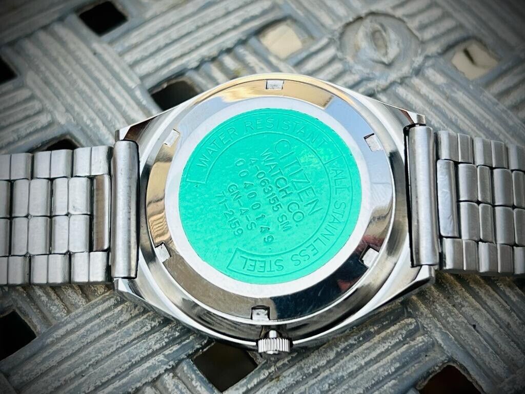 Vintage Citizen NOS 2/Tone Dial Automatic 21 Jewels 36mm 71-2159, Japan, Perfect - Grab A Watch Co