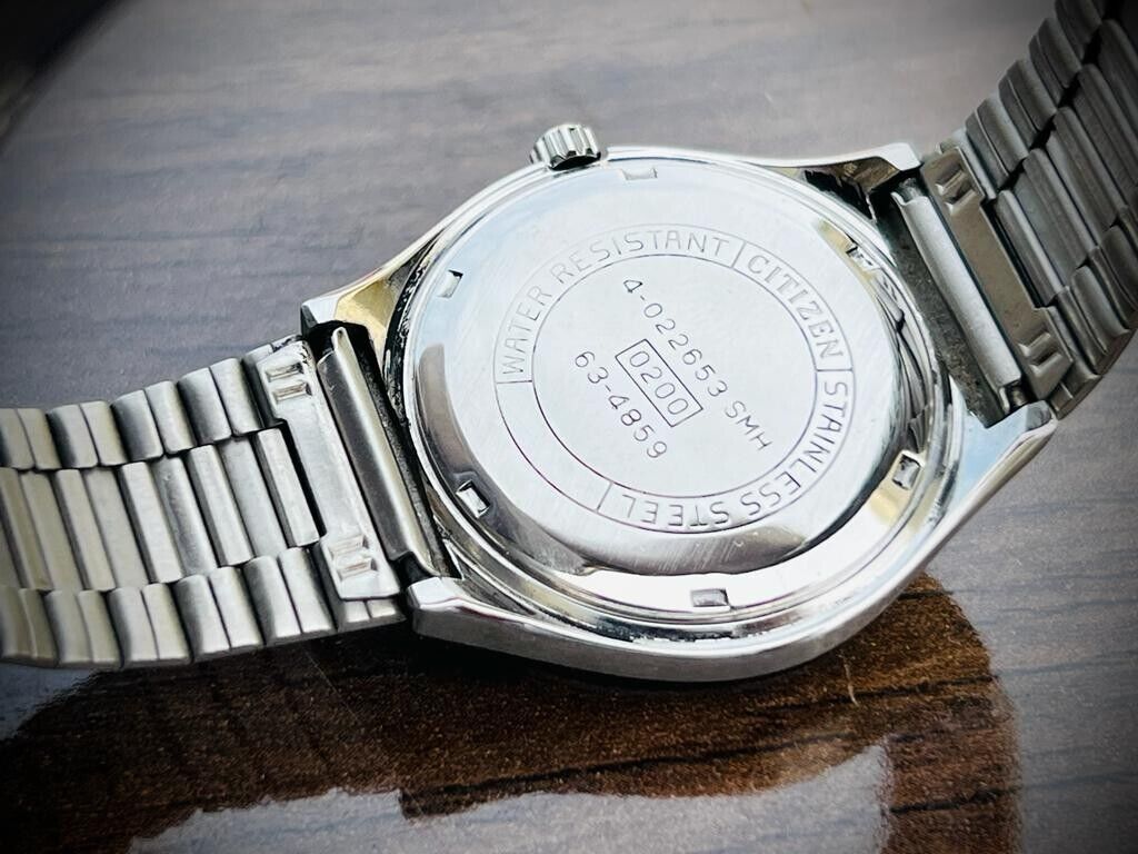 Vintage Citizen Stunning Dial Automatic 17 Jewels 0200 Mens Watch, Perfect - Grab A Watch Co
