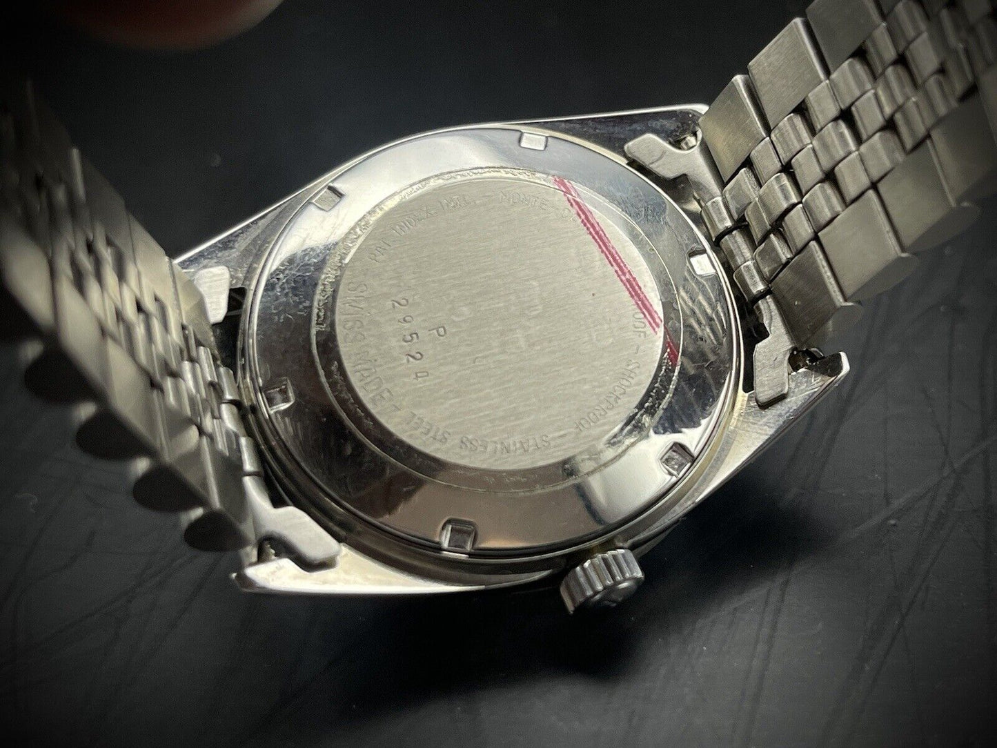 Vintage Dalil Muslim Satellite 1970’s NOS Mens Watch, ETA 2824, Swiss Made 35mm - Grab A Watch Co