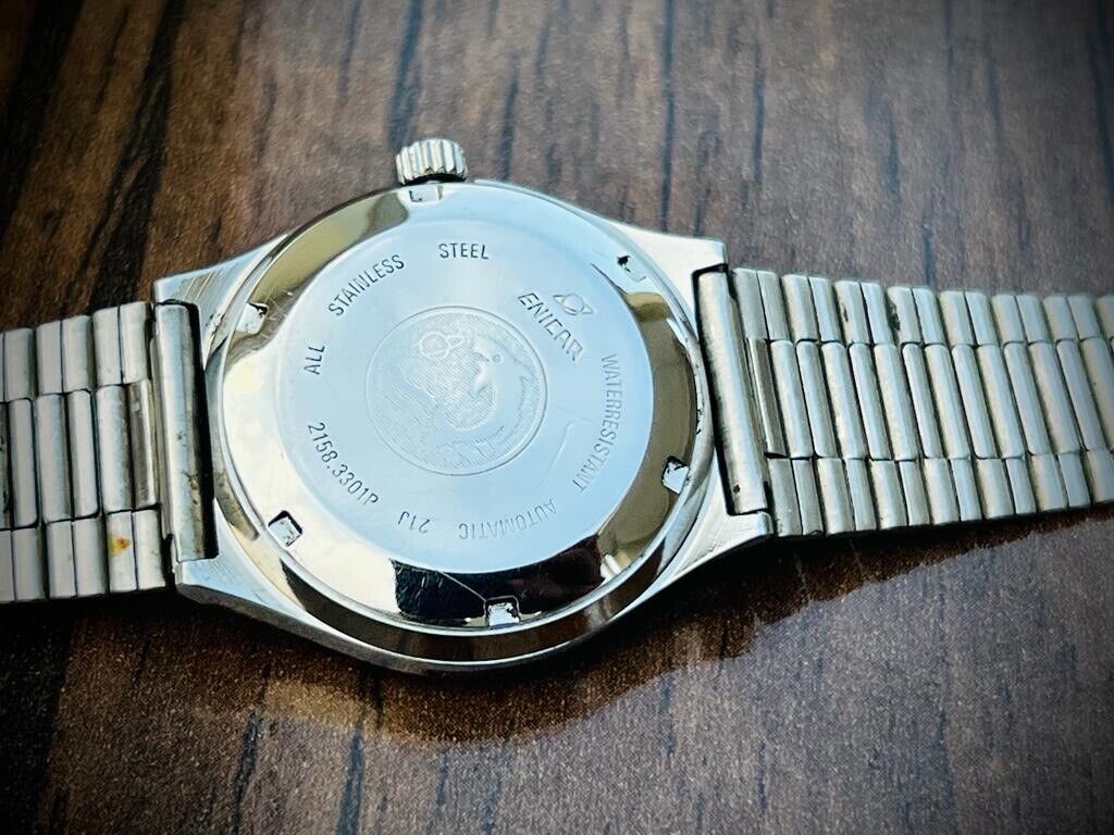 Vintage Enicar 30m Automatic Gents Watch, Swiss Made 35mm - Grab A Watch Co