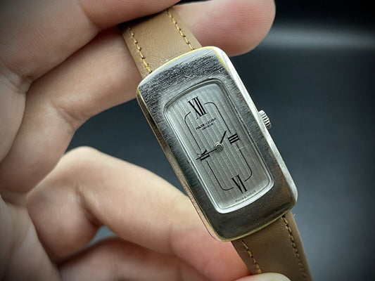 Vintage Favre Leuba Roman Dial Rectangle Manual Wind Ladies Watch, Swiss made - Grab A Watch Co