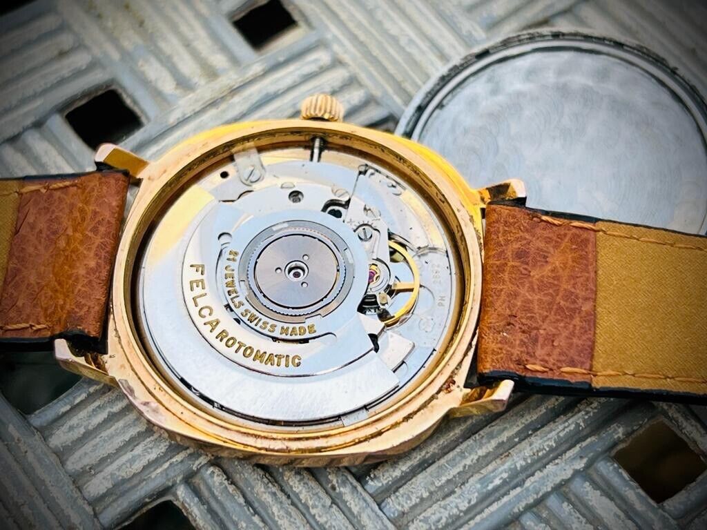 Vintage Felca Automatic 21J Gents Watch, Ref-8551, ETA 2892, Swiss, Perfect - Grab A Watch Co
