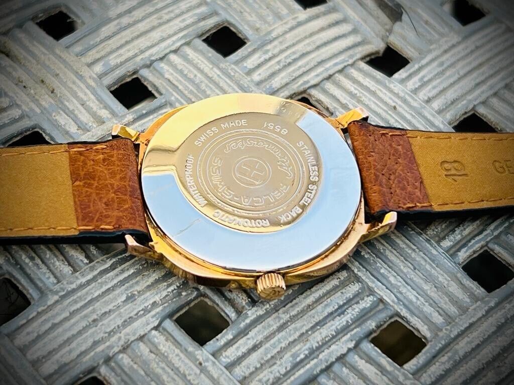 Vintage Felca Automatic 21J Gents Watch, Ref-8551, ETA 2892, Swiss, Perfect - Grab A Watch Co
