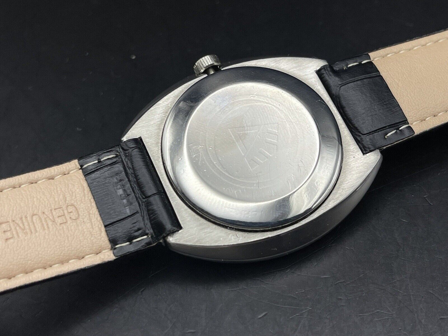 Vintage Fortis Spaceleader Complete, 40mm Automatic Gents Watch, Swiss - Grab A Watch Co