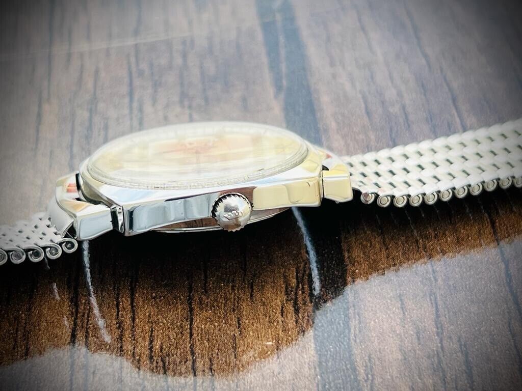 Vintage Fortis True Line Silver Dial 5mm Automatic Mens Watch, Swiss, Perfect - Grab A Watch Co