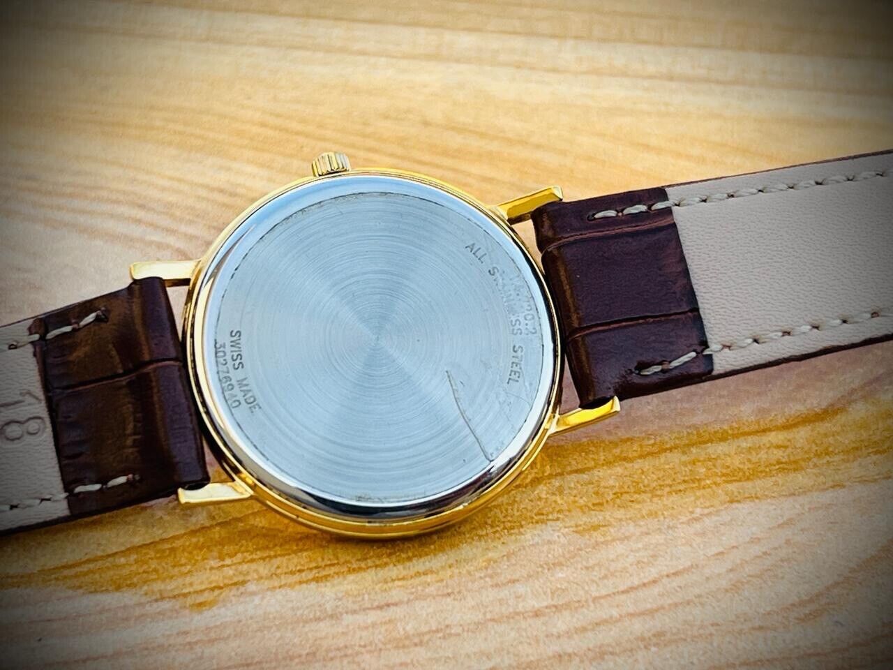 Vintage Longines Presence Quartz Date Slim Classic Swiss 34mm Watch L4.720.2 - Grab A Watch Co