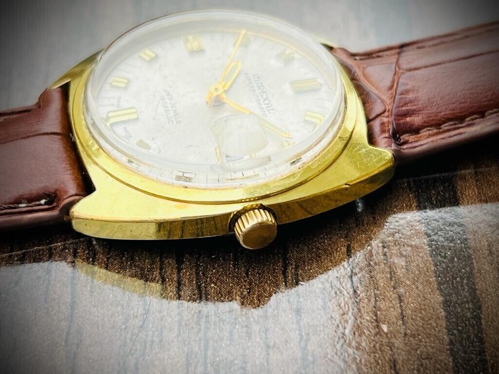 Vintage Mirexal Super Automatic 35mm Mens Watch, Swiss made - Grab A Watch Co