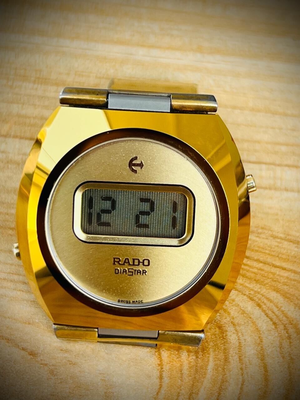 Vintage NOS Rado Diastar Digital Quartz Gents Watch 40mm, Swiss - Grab A Watch Co