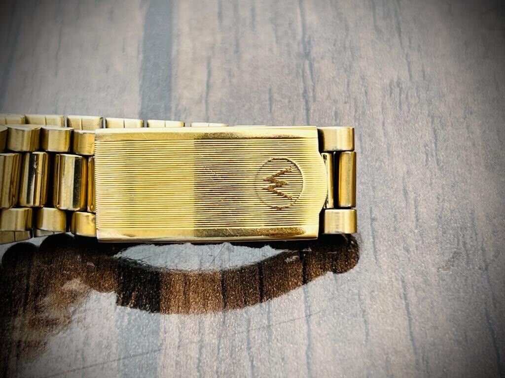 Vintage NOS West End Co President Diamond 37mm All Gold, Automatic Gents Watch - Grab A Watch Co