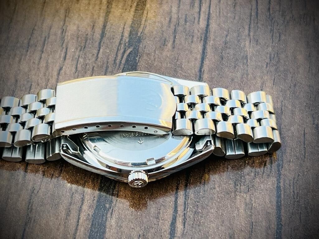 Vintage NOS West End Co President Jubilee 25J Black Dial, Automatic Gents Watch - Grab A Watch Co