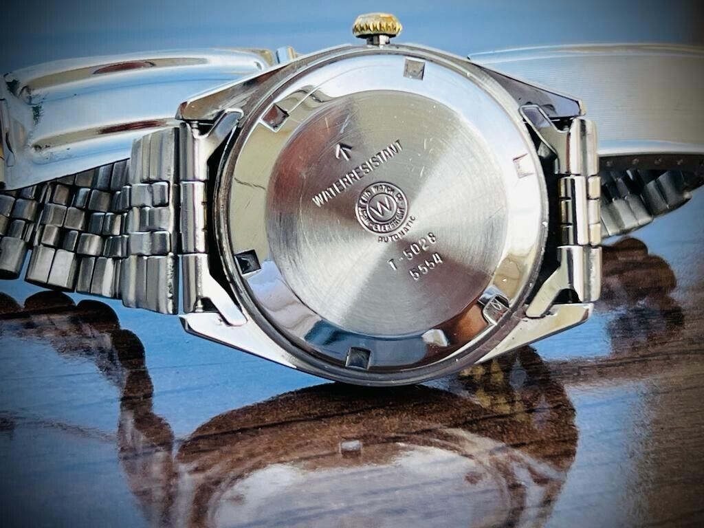 Vintage NOS West End Co President Jubilee Diamond Dial, Automatic Gents Watch - Grab A Watch Co