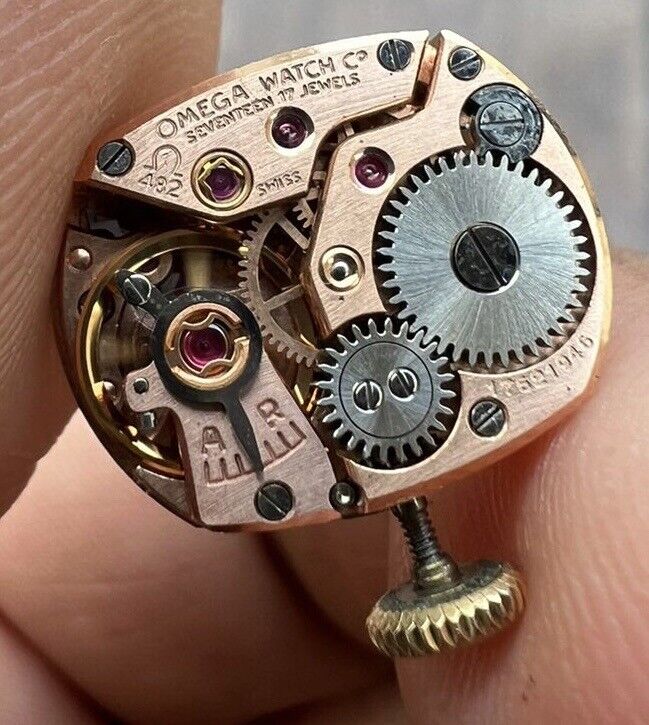 Vintage Omega 20 Microns Manual Wind Caliber.485 Ladies Watch 2963, Perfect - Grab A Watch Co