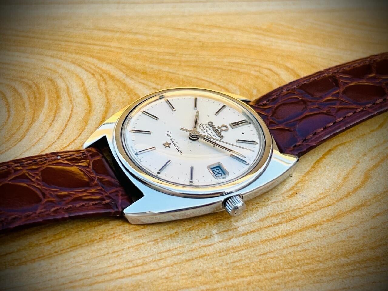 Vintage Omega Constellation Chronometer Automatic 35mm Mens Watch 168.017 Cal564 - Grab A Watch Co