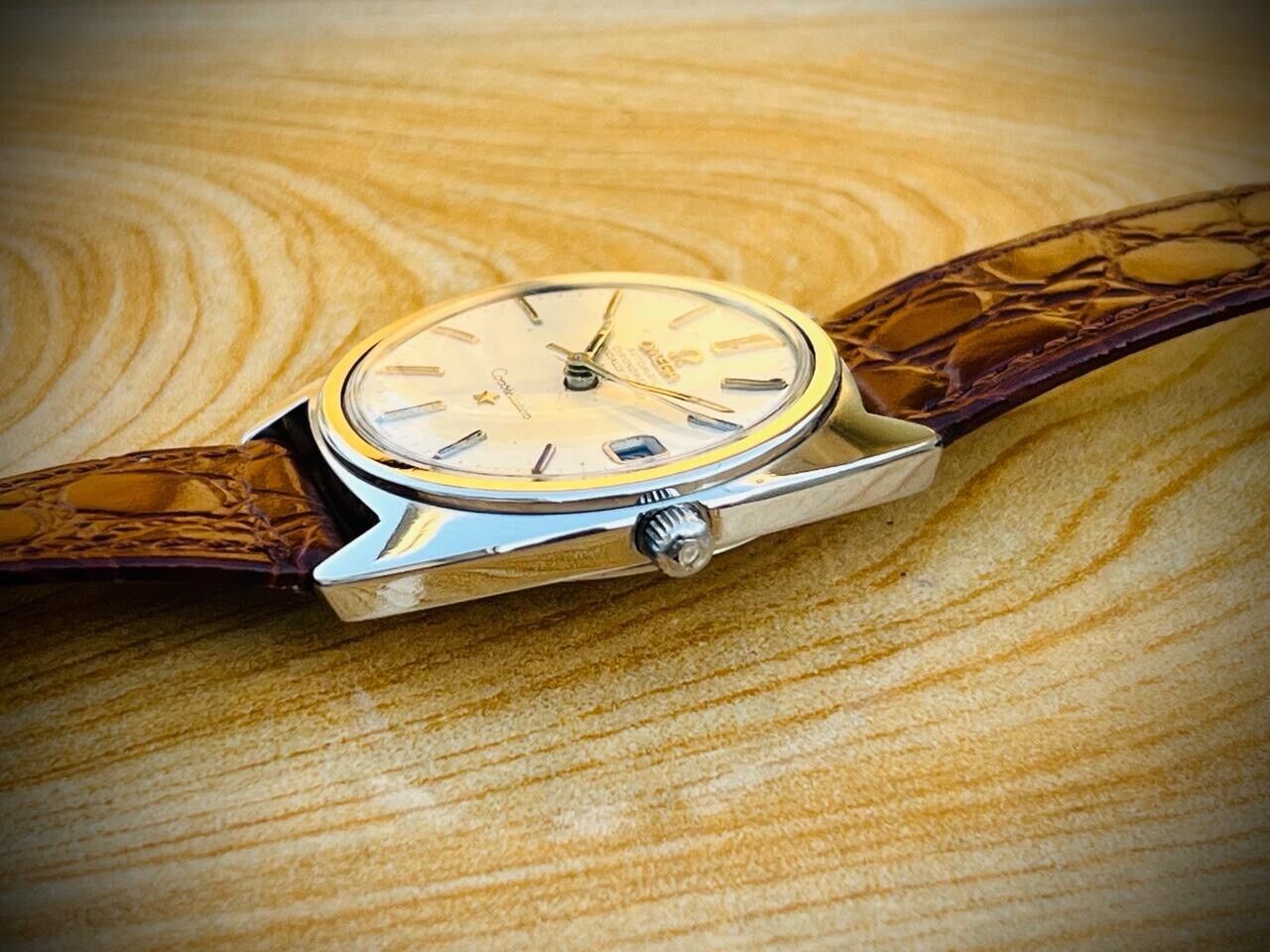 Vintage Omega Constellation Chronometer Automatic 35mm Mens Watch 168.017 Cal564 - Grab A Watch Co