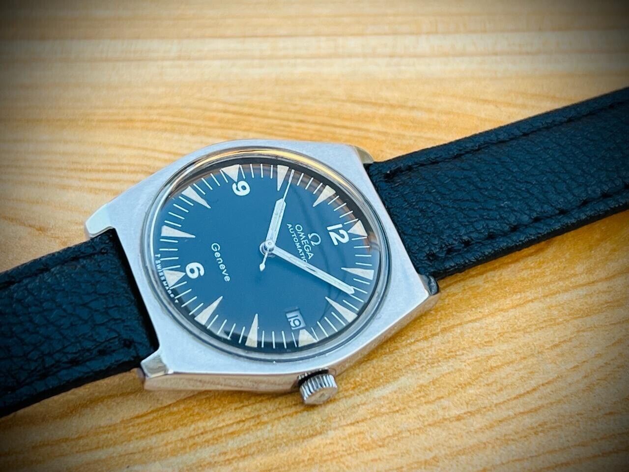 Vintage Omega Geneve 166.0099 Military Automatic Cal.1481 Mens Watch - Grab A Watch Co