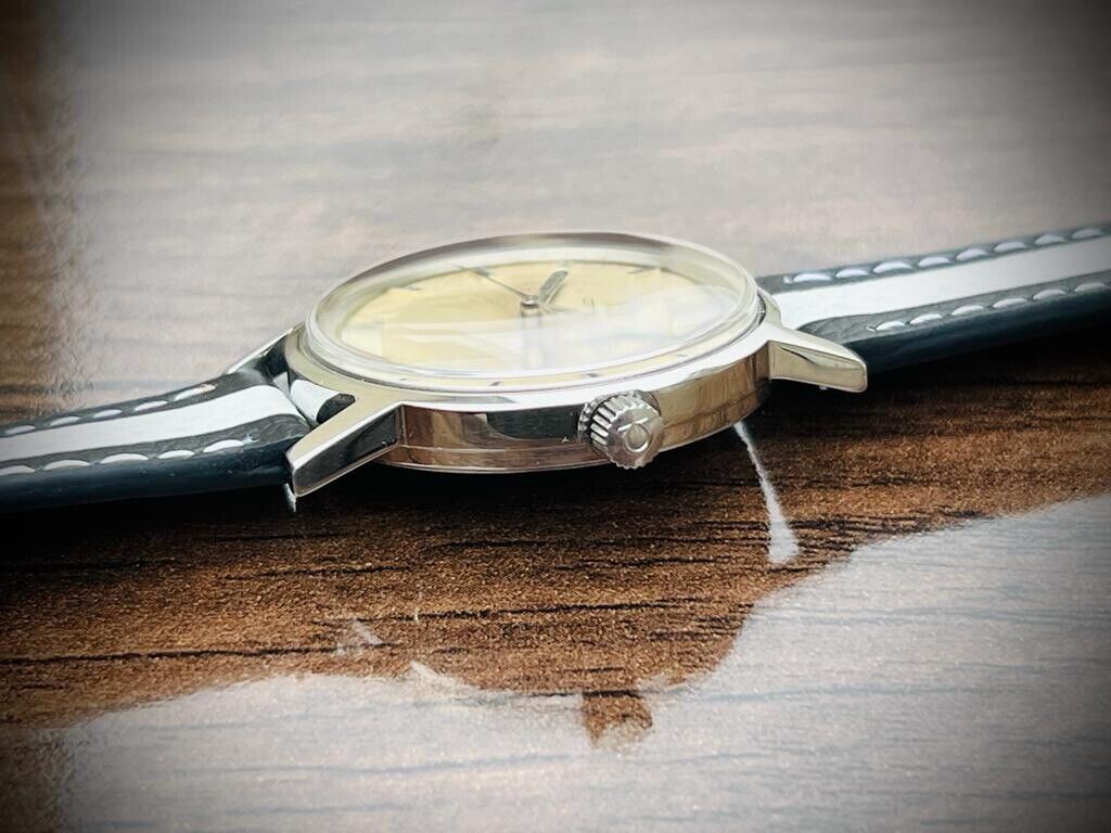Vintage Omega Geneve Silver Dial, Manual Wind, Cal.601 Gents Watch, 135.070 - Grab A Watch Co