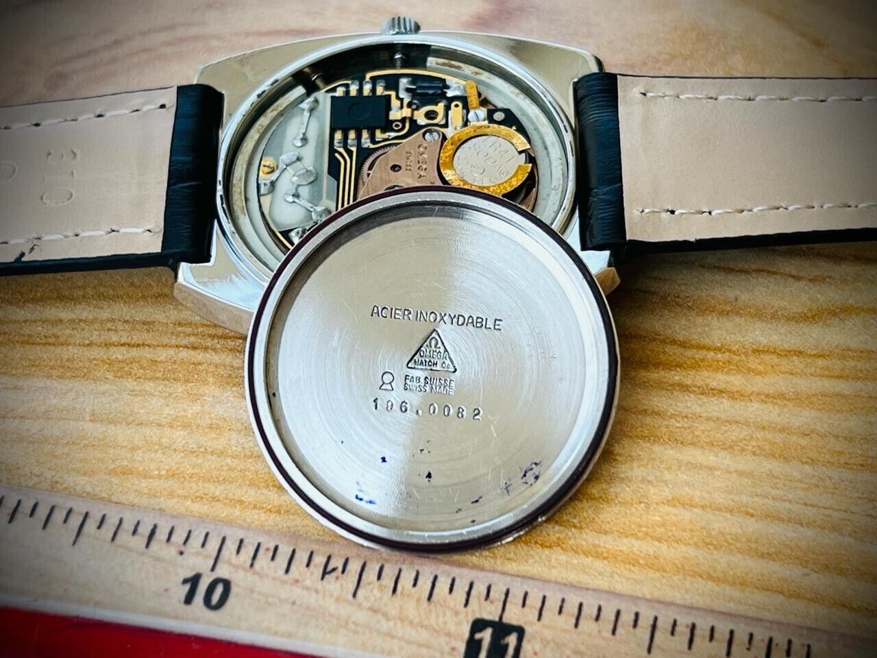 Vintage Omega Seamaster Grey Dial Quartz Day/Date Gents Watch 36mm, Swiss - Grab A Watch Co
