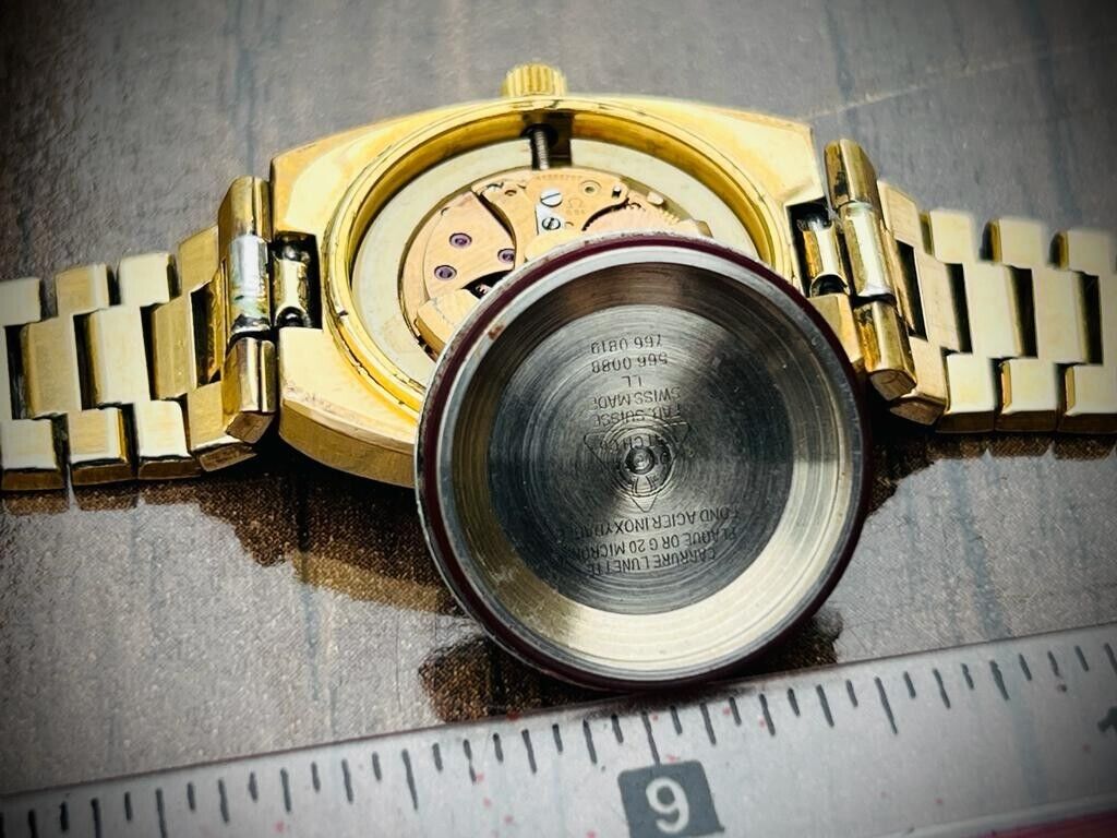 Vintage Omega Seamaster Ladies Automatic Swiss Watch 37mm 566.0088 Cal.684 - Grab A Watch Co