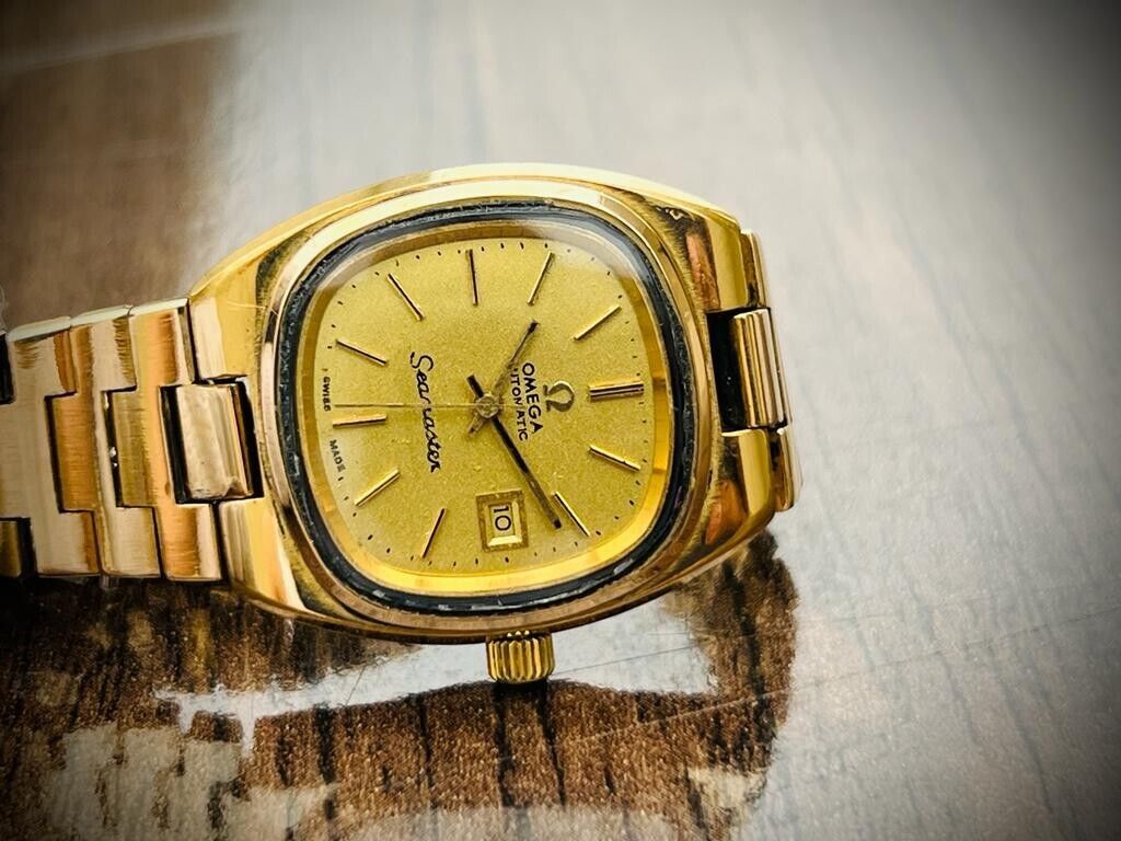 Vintage Omega Seamaster Ladies Automatic Swiss Watch 37mm 566.0088 Cal.684 - Grab A Watch Co