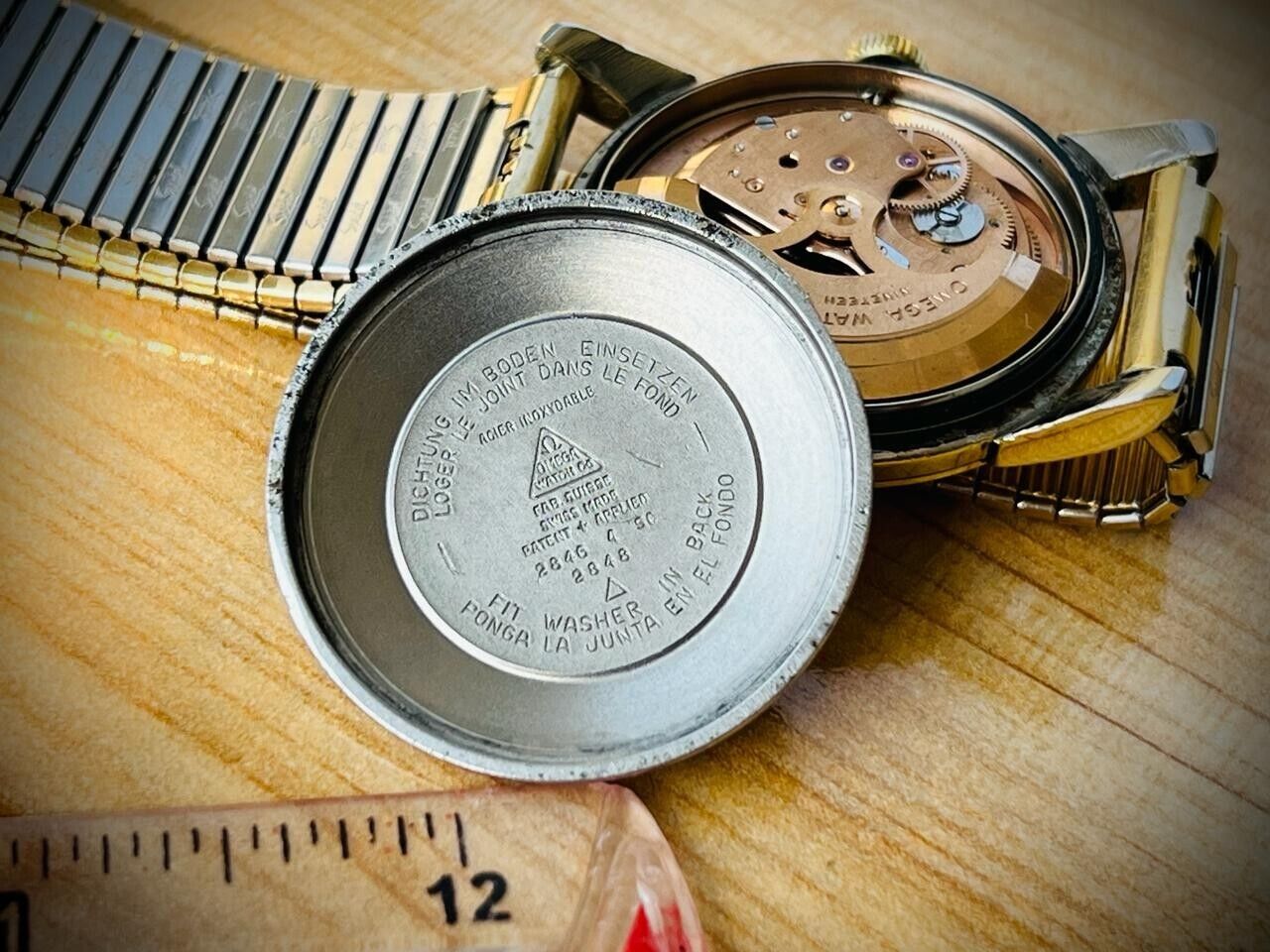 Vintage Omega Seamaster Ref.2648-4SC Automatic Cal.501 Mens Watch, 1950's, 34mm - Grab A Watch Co