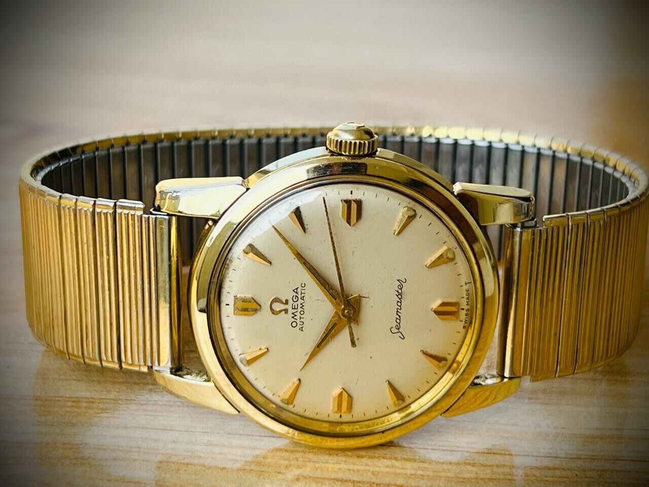 Vintage Omega Seamaster Ref.2648-4SC Automatic Cal.501 Mens Watch, 1950's, 34mm - Grab A Watch Co