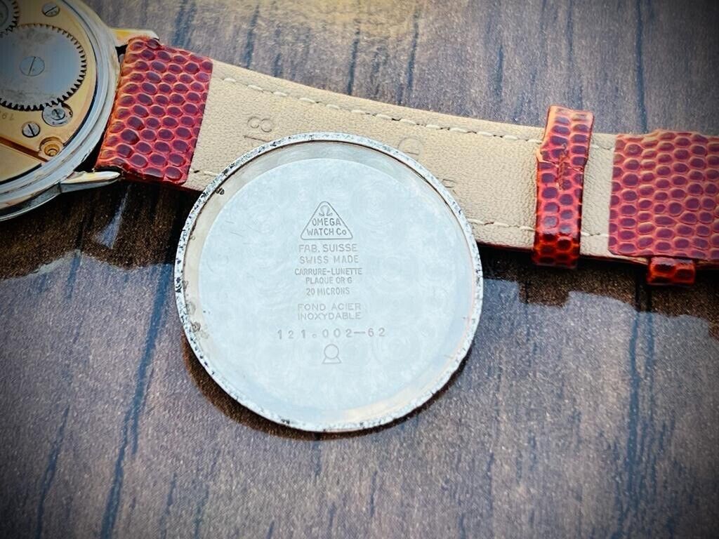 Vintage Omega Seamaster Sub Second Manual Wind Men’s Watch 34mm 121.002-62 - Grab A Watch Co