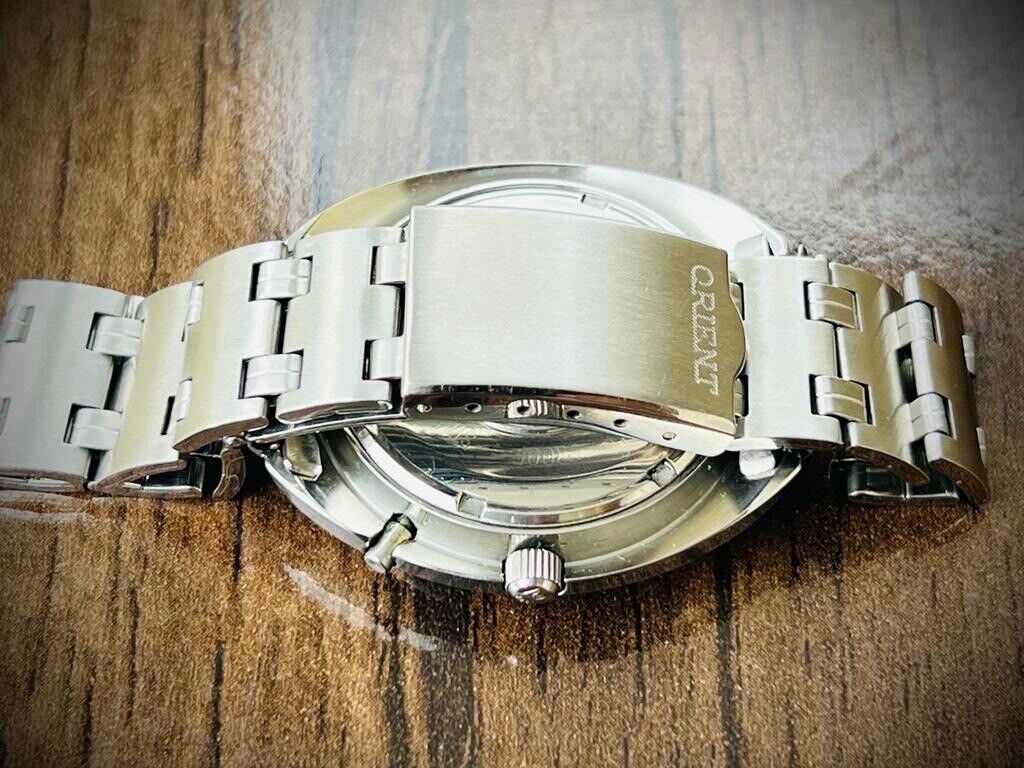 Vintage Orient AAA Deluxe DXO Automatic Beautiful Dial Mens Watch, Perfect 39mm - Grab A Watch Co