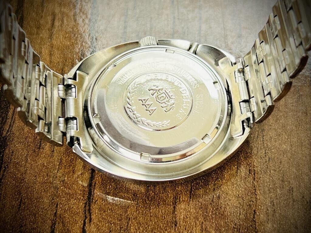 Vintage Orient AAA Deluxe DXO Automatic Beautiful Dial Mens Watch, Perfect 39mm - Grab A Watch Co