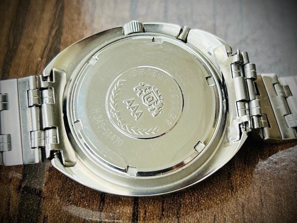 Vintage Orient AAA Deluxe DXO Automatic Beautiful Dial Mens Watch, Perfect 39mm - Grab A Watch Co