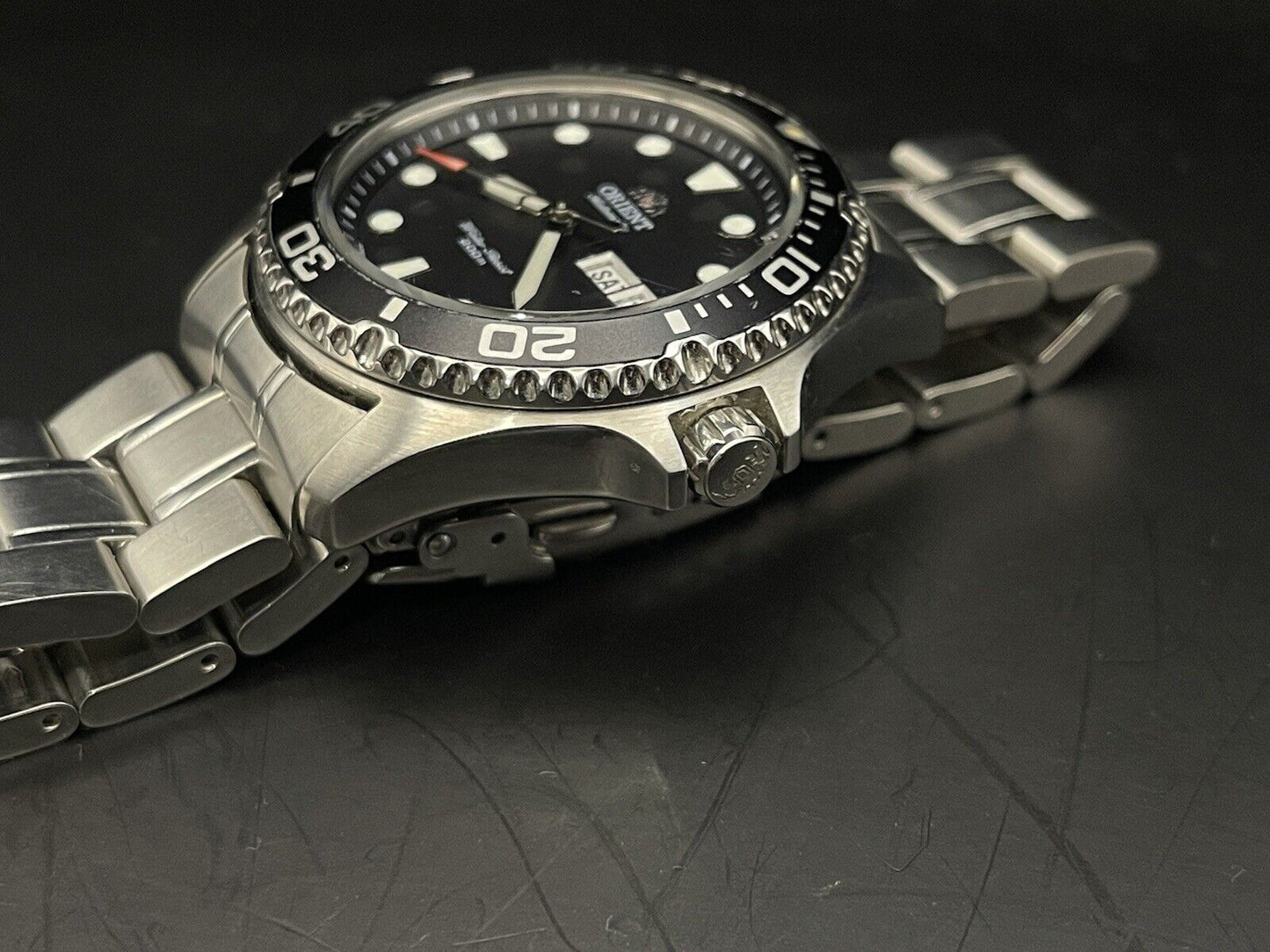 Vintage Orient Sports Diver 200m Gents Watch, 40mm, Gift Watch, Japan - Grab A Watch Co