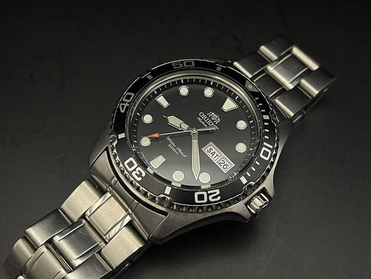 Vintage Orient Sports Diver 200m Gents Watch, 40mm, Gift Watch, Japan - Grab A Watch Co