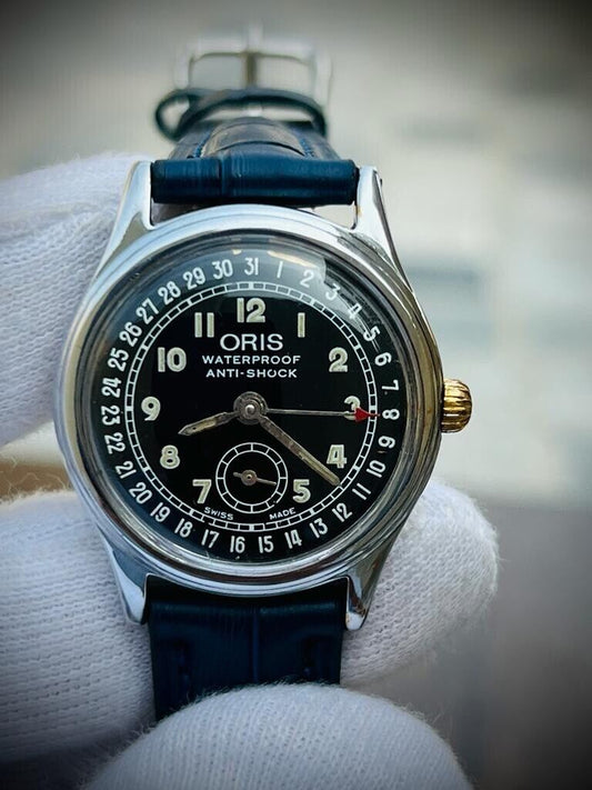 Vintage Oris Pointer Manual Wind 31mm Mens Watch, Swiss Made - Grab A Watch Co