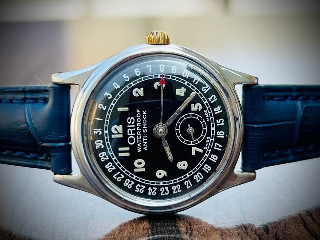 Vintage Oris Pointer Manual Wind 31mm Mens Watch, Swiss Made - Grab A Watch Co