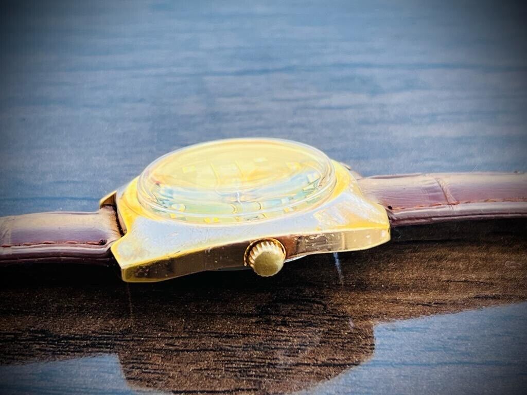 Vintage Oris Ultra Rare Green Dial Automatic 38mm Mens Swiss Watch - Grab A Watch Co