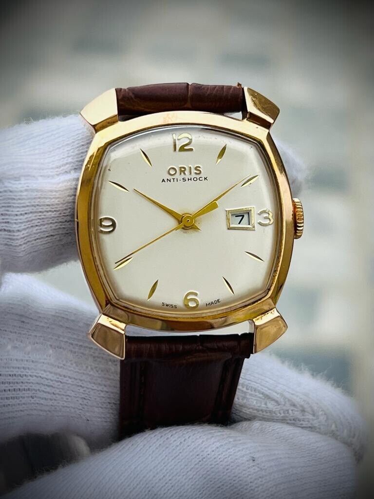 Vintage Oris Ultra Rare Retro Classic Manual Wind 32mm Mens Swiss Watch - Grab A Watch Co