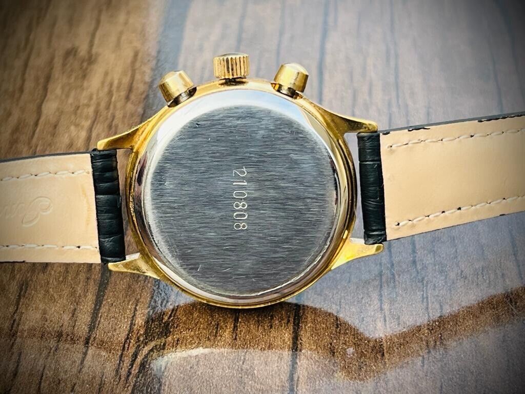 Vintage POLJOT Chronograph Manual Wind 23 Jewels Gents Watch, USSR 38mm - Grab A Watch Co