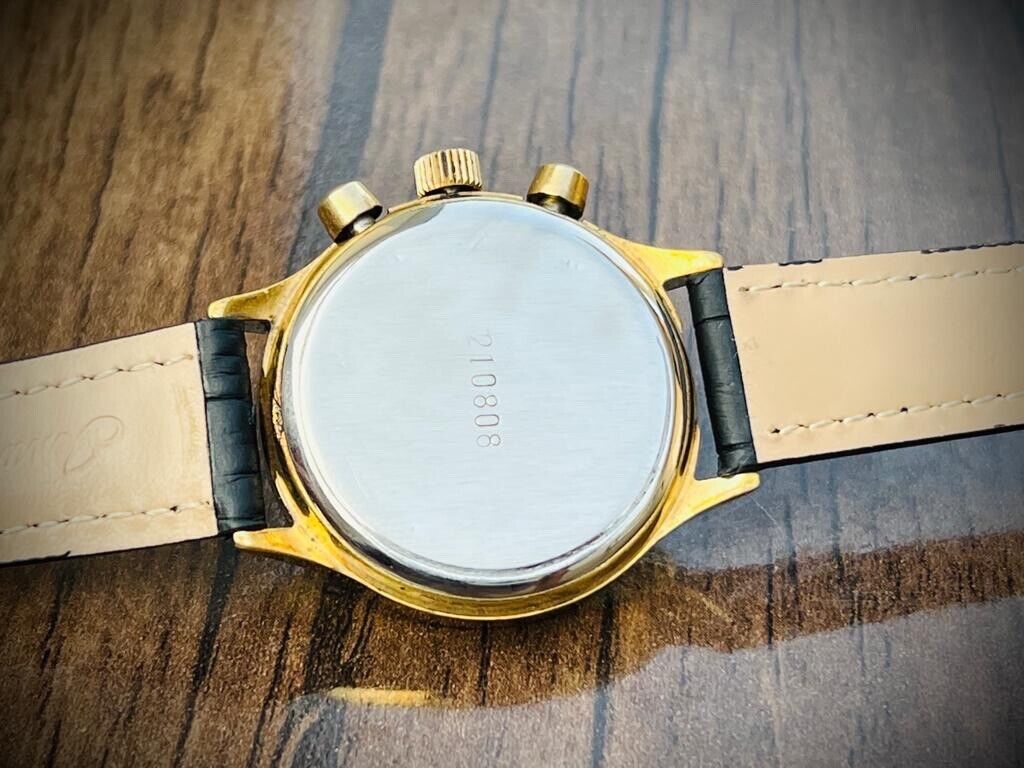 Vintage POLJOT Chronograph Manual Wind 23 Jewels Gents Watch, USSR 38mm - Grab A Watch Co